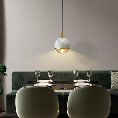 All Copper Light Luxury Bedroom Bedside Small Chandelier Nordic Personality