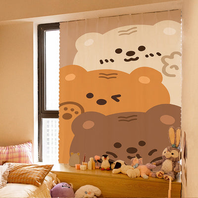 A6L Velcro Curtain Punch-free Ins New Bedroom Girl Adhesive All Sunshading Simple Self-adhesive