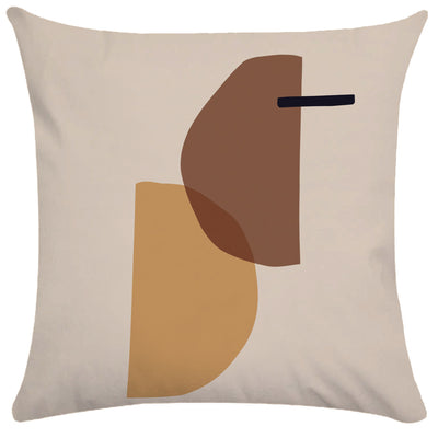 Abstract female pillowcase