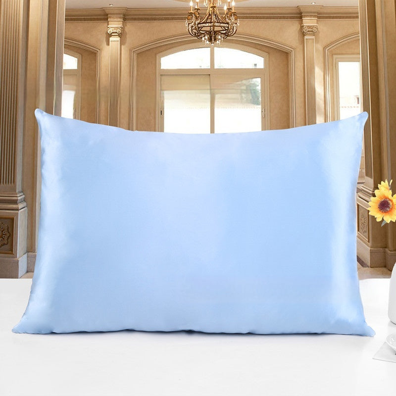 Double-Sided Silk Zipper Pillowcase 19 mommes