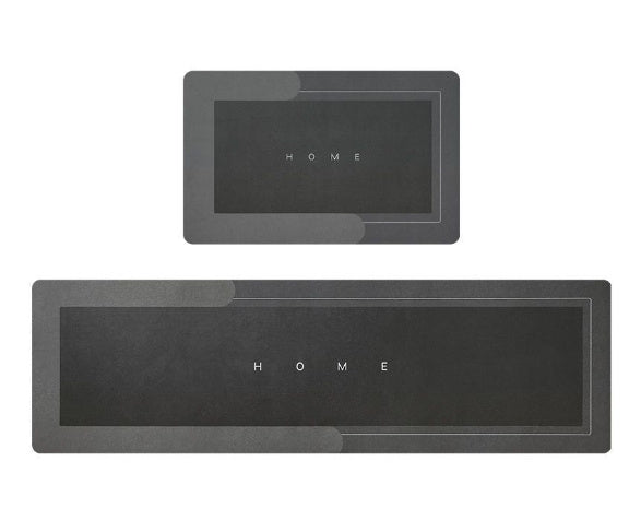 Cushion Bathroom Sliding Door Floor Foot Mat