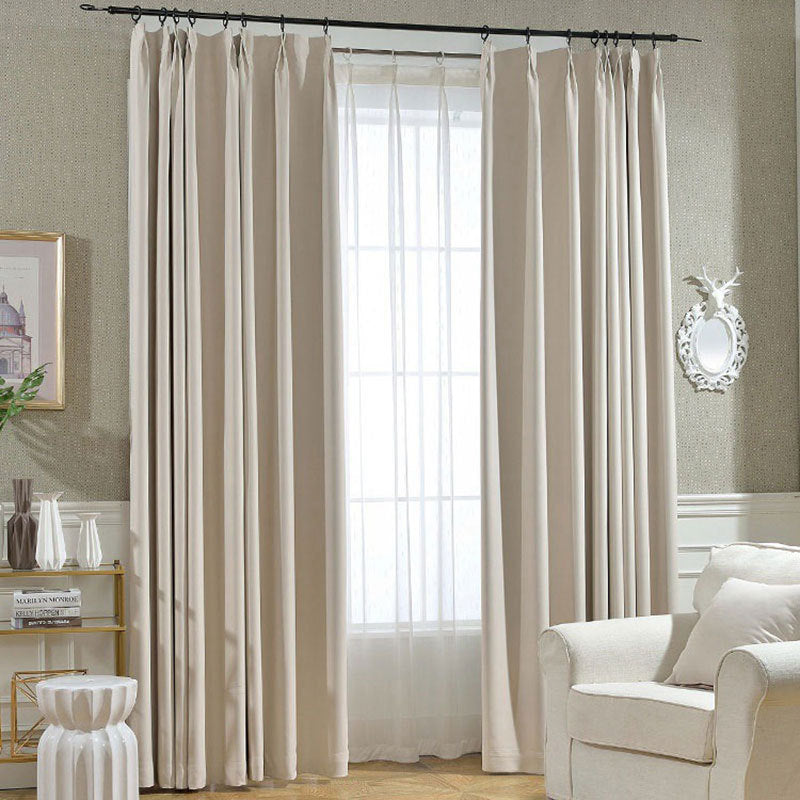 Home Fashion Chenille Blackout Curtains